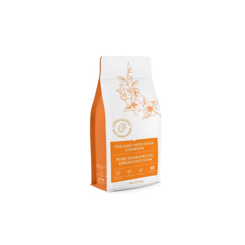 Eucalyptus Pure Therapeutic Epsom Fine Grain (.3mm) Salt Soak 20