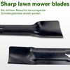 Replacement Blade for Lawnmowers, Lawnmower Blade 33.5 cm, Lawn Mower