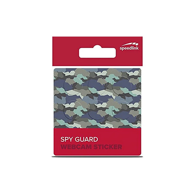 Speedlink 600300 Camouflage Camo Spy Guard Webcam Sticker Set of