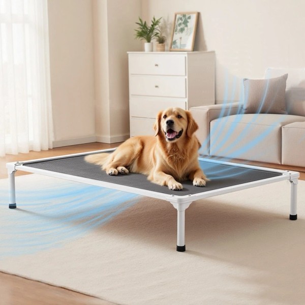 Unbranded Elevated Dog Bed for Large Dog Portable Raised Dog