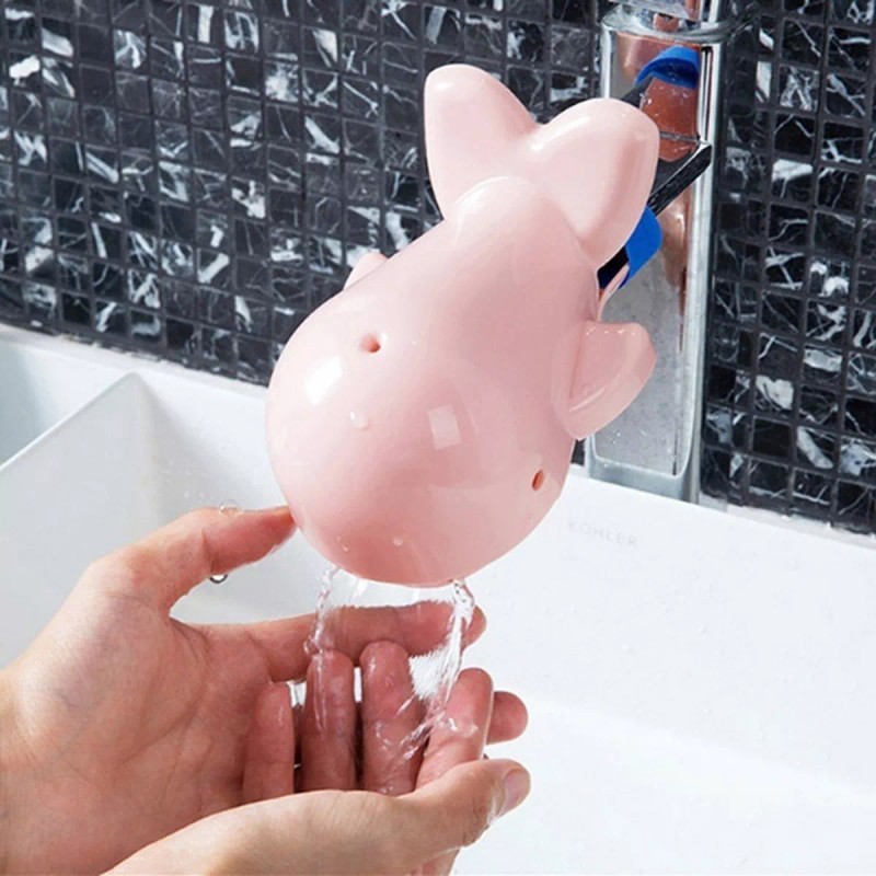 DaraBaby Extensión De Grifo Lavamanos Accesorio Para Niños Ballena