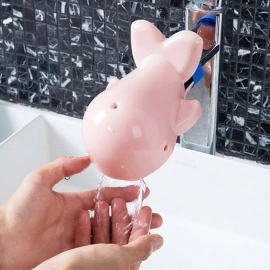 DaraBaby Extensión De Grifo Lavamanos Accesorio Para Niños Ballena