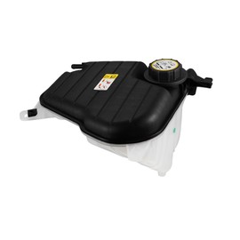 A ABSOPRO 1 Set Coolant Radiator Reservoir Tank C2Z29118 Coolant Overflow Expansion Bottle with Cap and Sensor for Jaguar XF 3.0L 5.0L 2010-2015 Item Replacement