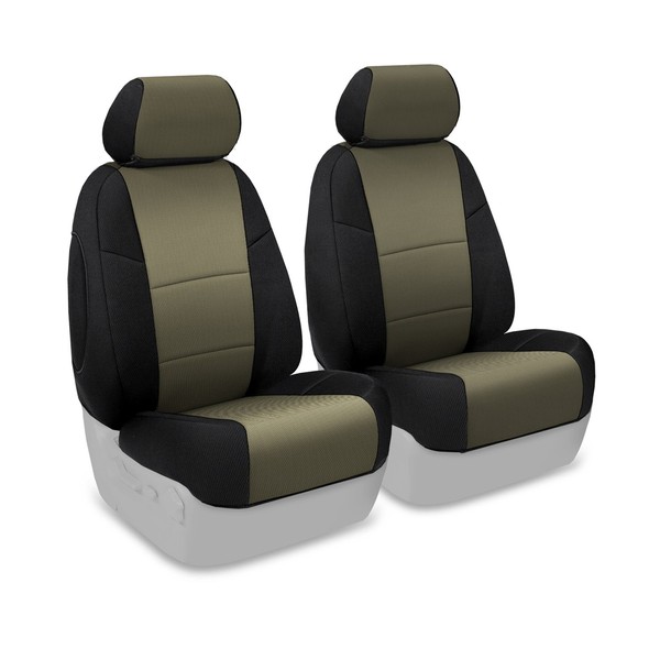 Coverking Custom Fit Front 50/50 Bucket Seat Cover for Select