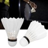 12pcs Badminton Balls Feather Badminton Shuttlecocks Indoor Outdoor Sports Accessory