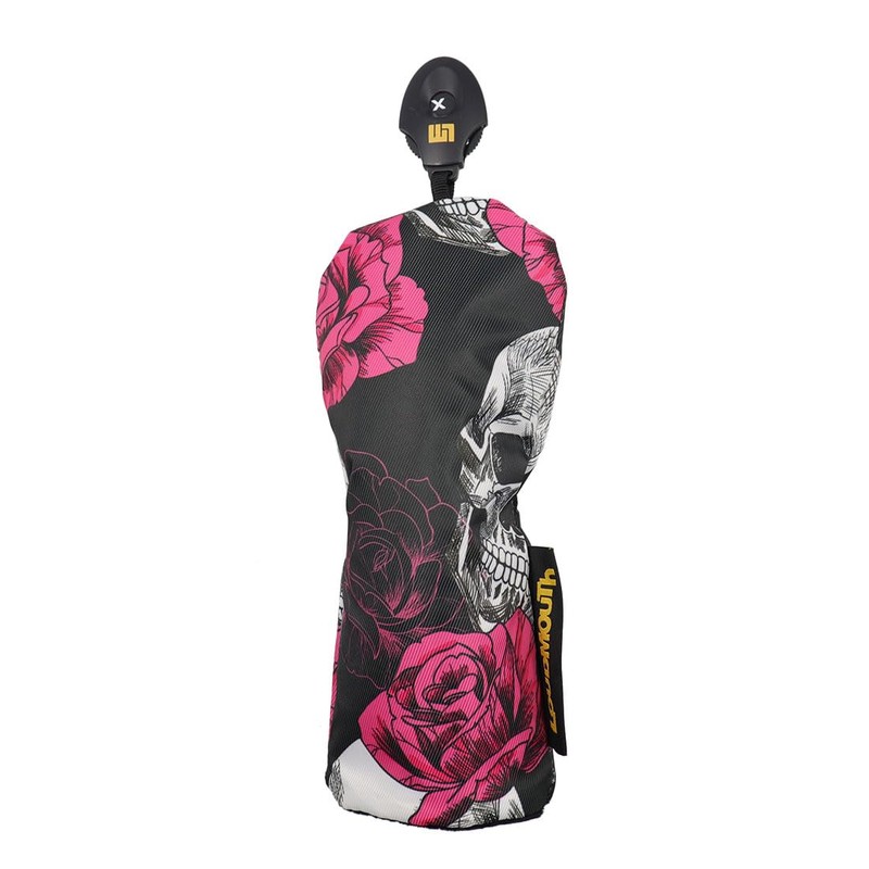 Loudmouth Golf Headcover Utility Mens Womens LM-HC0020/UT/Loudmouth/LM-HC0021/UT (297 Skull Rose)