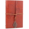 H&S Journal Notebook Plain Blank Pages Refillable Notepad Diary -