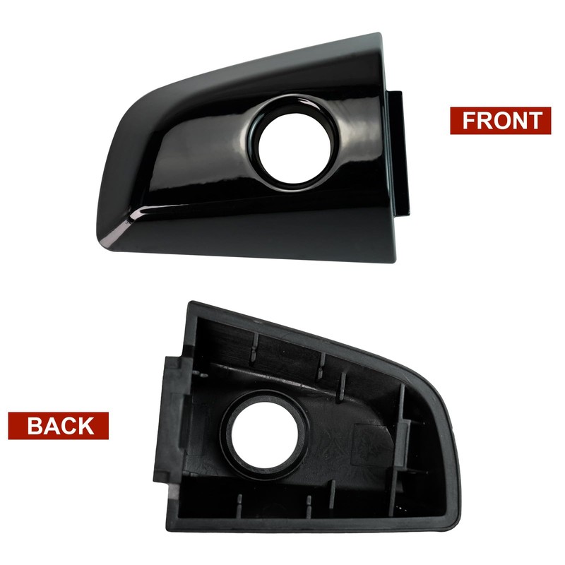 Geehery Front Left Outer Door Handle Lock Cylinder Cover Driver