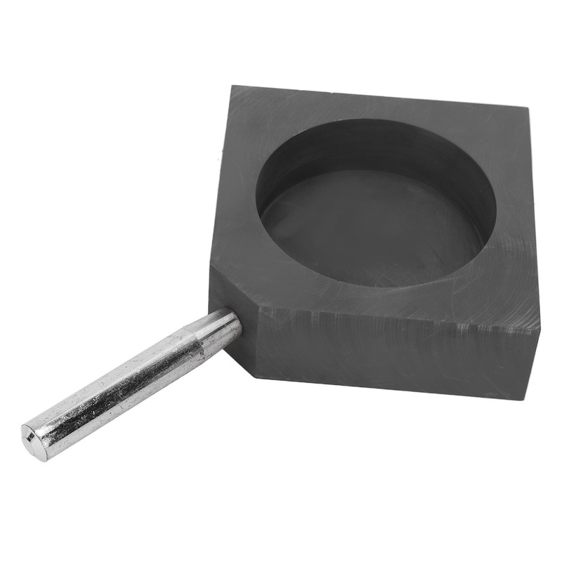Casting Ingot Mold Round Gold Silver Melting Graphite Ingot Mold