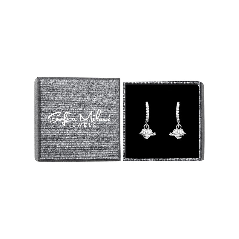 SOFIA MILANI - Women's Earrings 925 Silver with Zirconia Stones
