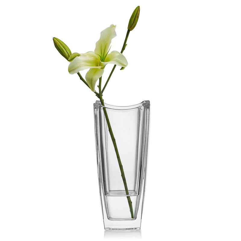 Mikasa Baron Crystal Vase, 11.75 Inch
