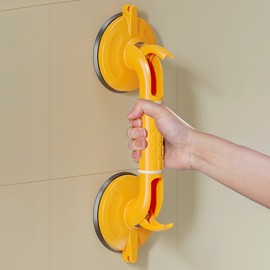 Non-perforated suction type bathroom safety handle 2p C-2 (53cm) (color)