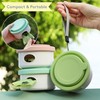 Sweet Paws Travel Hero 3-in-1 Portable Pet Food Container, Silicone