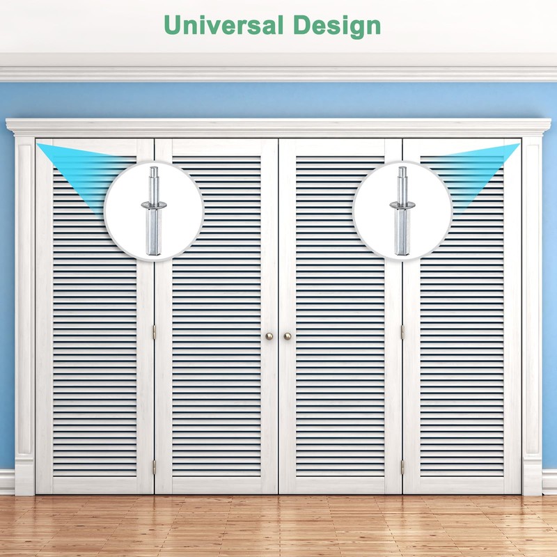M METERXITY 2-Pack Folding Door Top Pivot C, Folding Door