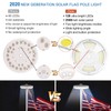 Solar Flag Pole Light 128 LED Light, Super Bright Led