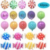42 pcs 18" Sweet Candy Balloons, Round Lollipop Balloon, Birthday