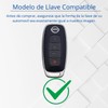 Funda de Silicona para Llave de Coche Nissan Versa Sentra