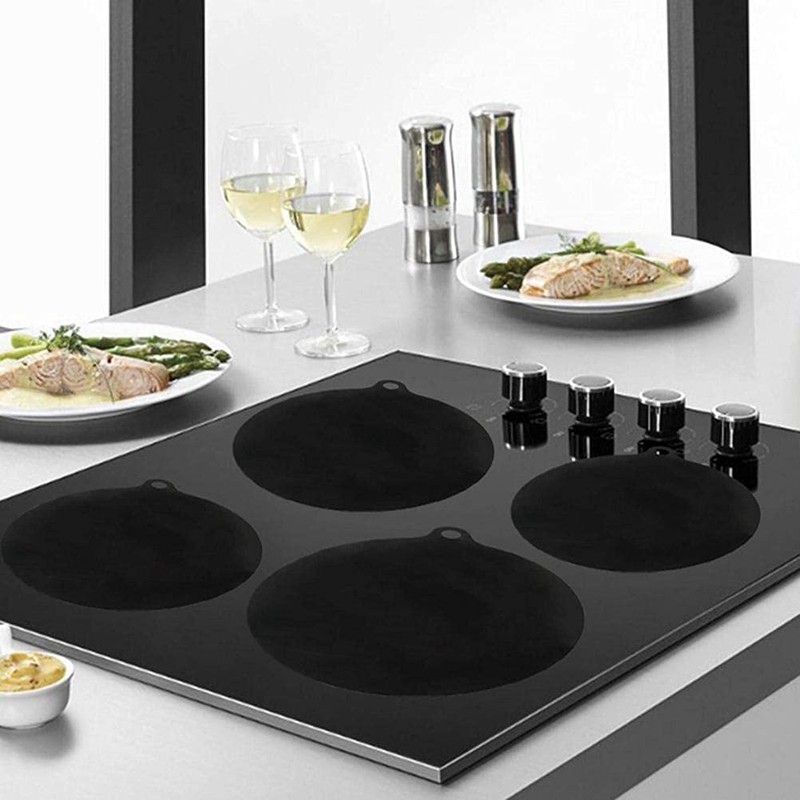 Silicone Induction Cooker Pad High Heat Resistance, 250℃ Fits Most
