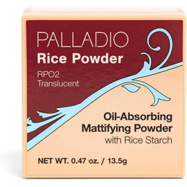 Palladio Polvo de Arroz Suelto Fijador Translúcido Absorbe Aceite