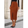 PRETTYGARDEN Women's Fall Midi Pencil Skirts Dressy Casual Work Office