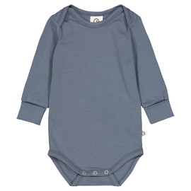 Müsli by Green Cotton Baby Boys Cozy Me L/S Body Base Layer, Stormy Blue