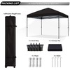 ABCCANOPY Durable Easy Pop up Canopy Tent 10x10, Black