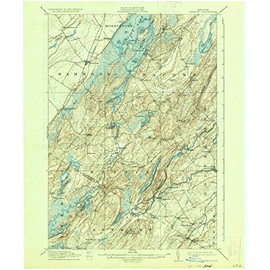 New York Maps - 1912 Hammond, NY - USGS Historical Topographic Wall Art : 24in x 30in, Large Wall Art Map