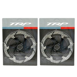 TRP TRP-25 Heat Dispersion 8.0 inches (203 mm) Centerlock MTB Bike Disc Brake Rotor, 2PCS, STB2185