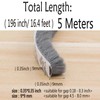 Self-Adhesive Pile Weather Stripping Seal for Sliding Windows and Door