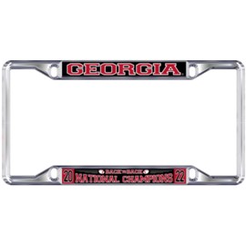 Georgia 2022 National Championship License Plate Frame