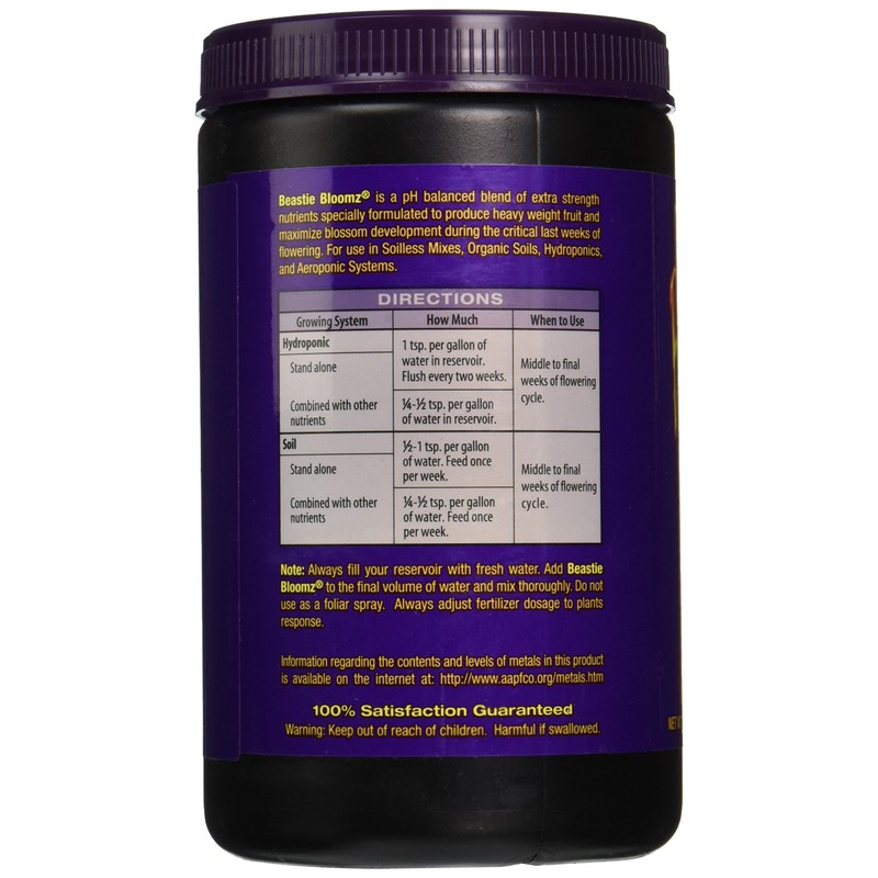 FoxFarm FX14029 2-Pound Beastie Bloomz 0-50-30