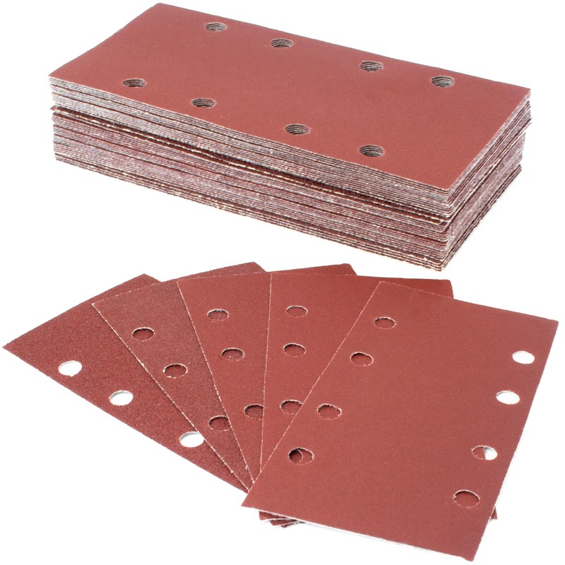 FEIHU 50 pieces 93 x 185 mm sandpaper set, 40