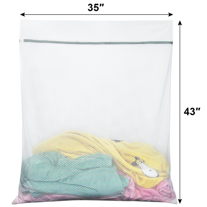 Vivifying Mesh Laundry Bag, 2 PCS Large Washing Machine Bag