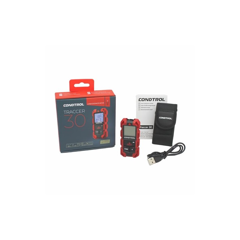 CONDTROL TRACCER 30 Rangefinder Range 0.03-30m Range - Accurate Measurement