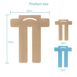 Anseom 10 Stück Kinesiologie Tape Kinesiotapes Vorgeschnitten Knie Kinesio Tape für Den Knieschutz beim Sport