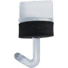 DAIDOHANT 32494 (Corrugated Sheet Hooks) Clear (Nominal Diameter d) 0.17 x Length 1.1 inches (27 mm) (100 Pieces)