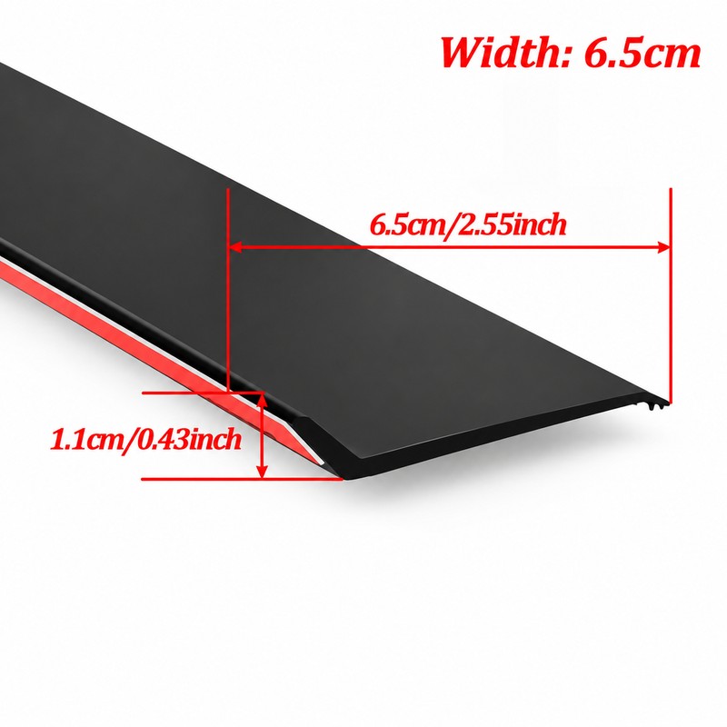 Self-Adhesive Window Water Blocking Bar – Rubber Rain Barrier Strip