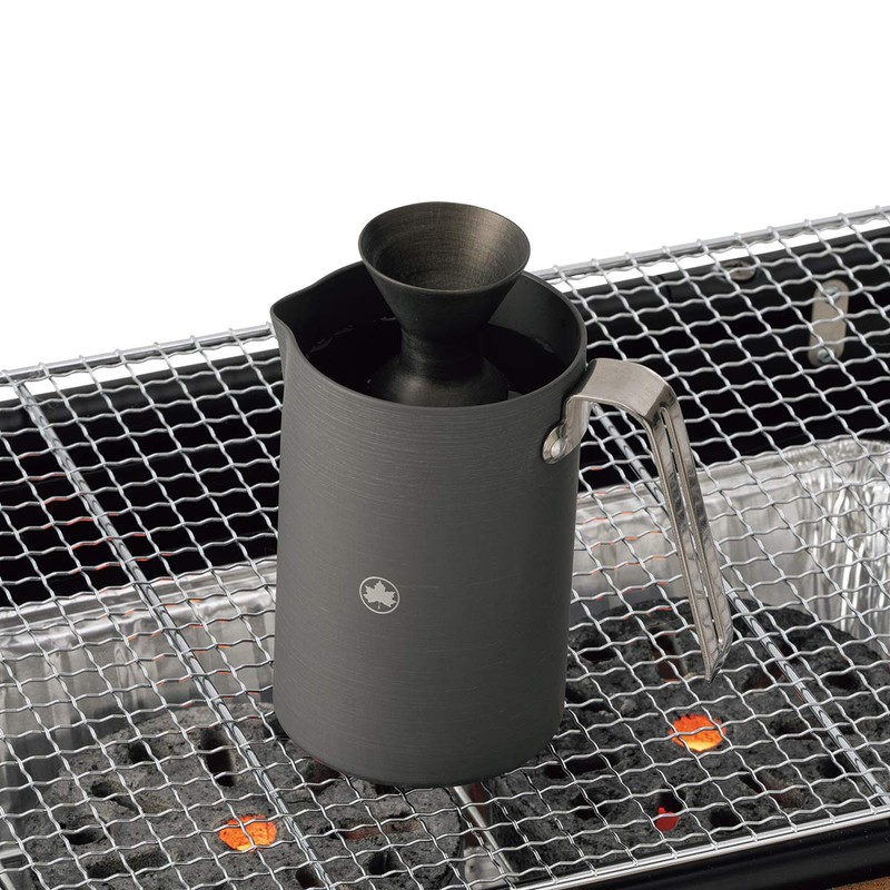 LOGOS 81280308 Portable Outdoor Hot Sake Set