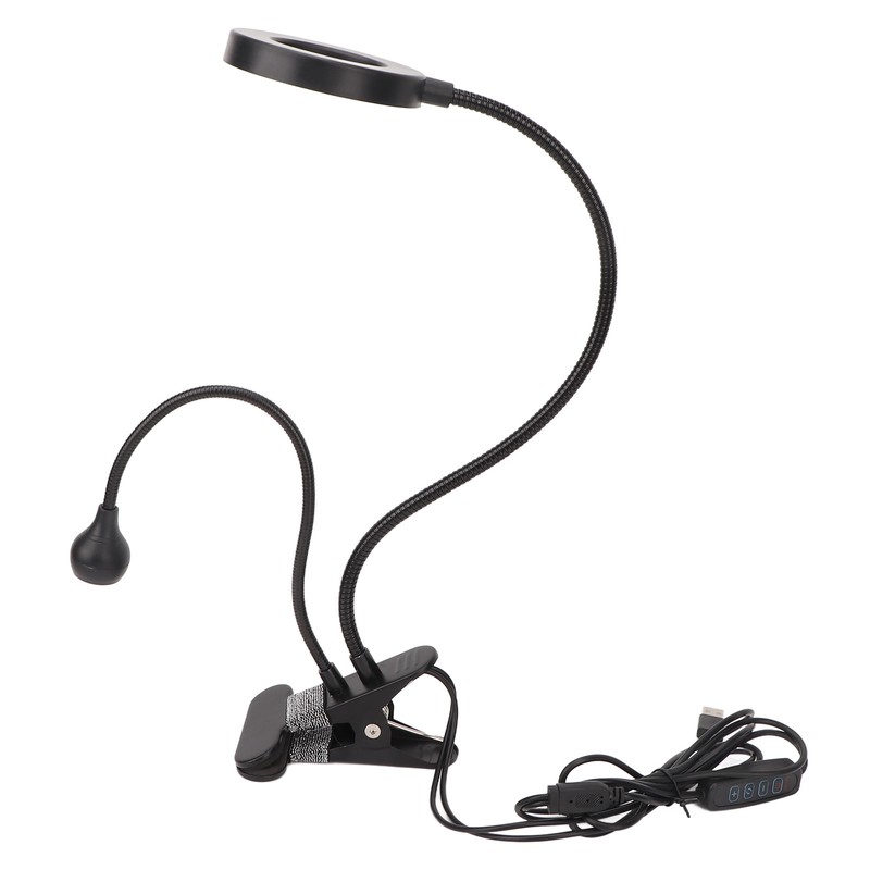 2 in 1 Gooseneck Curing Lamp USB Interface Adjustable Bendable