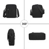 VINPAM Men's Large Capacity Crossbody Shoulder Bag - Waterproof Nylon
