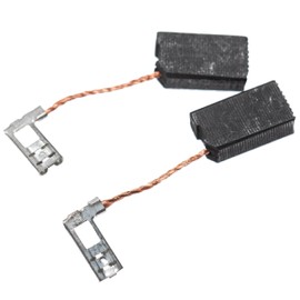 vhbw 2 x Carbon Brush 6 x 10 x 18 mm Compatible with Hilti TE 104, TE 14, TE 15, TE 15-C, TE 18-M, TE 24 Hammer Drill