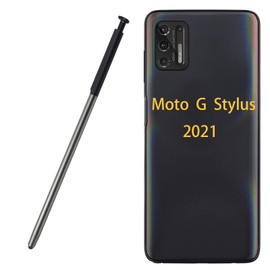 for Motorola Moto G Stylus 2021 XT2115 Pen Replacement LCD Touch Pen Part for Motorola Moto G Stylus 2021 XT2115 Verison(Black)