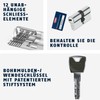 ABUS XP20SN Profile cylinder lock length 10/30 mm Inclusive