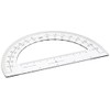 Sparco Plastic Protractor, 6-Inch Long, Clear (SPR01490)