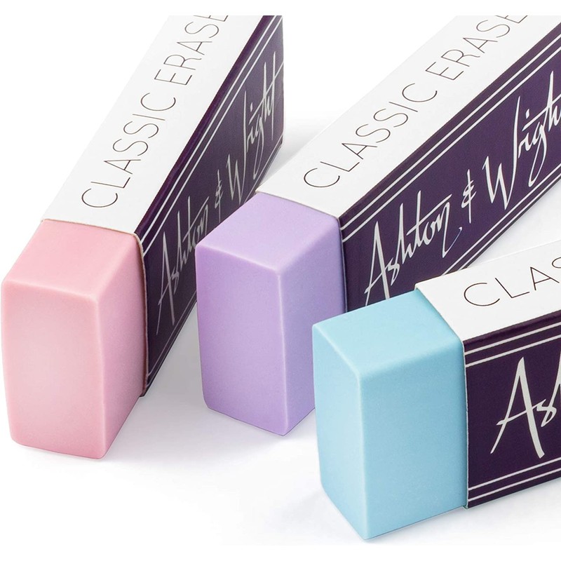 Ashton and Wright - Classic Eraser - Latex Free Plastic