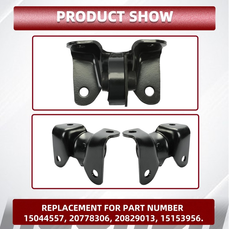 HECASA Torsion Bar Support Mount Kit Compatible with 1999-2007 Chevy