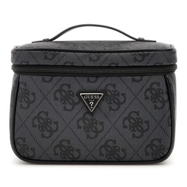 GUESS Toiletry Train Case Coal Logo, Coal logo