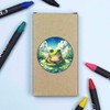 Azeeda 'Frog On Lily Pad' Coloured Crayon Set (CY00035883)