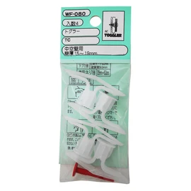 WAKI Hollow Wall Togglers are recommended TC Wall Thickness 15 ~ 19 mm WF – 080 