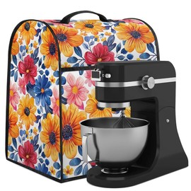 Stand Mixer Cover Compatible with KitchenAid Mixer-Storage Bag for 6/7/8 Quart with Pockets for Kitchen Aid Accessories and Attachments, Waterproof,Easy to clean